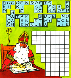 Sinterklaas pakhuis puzzel